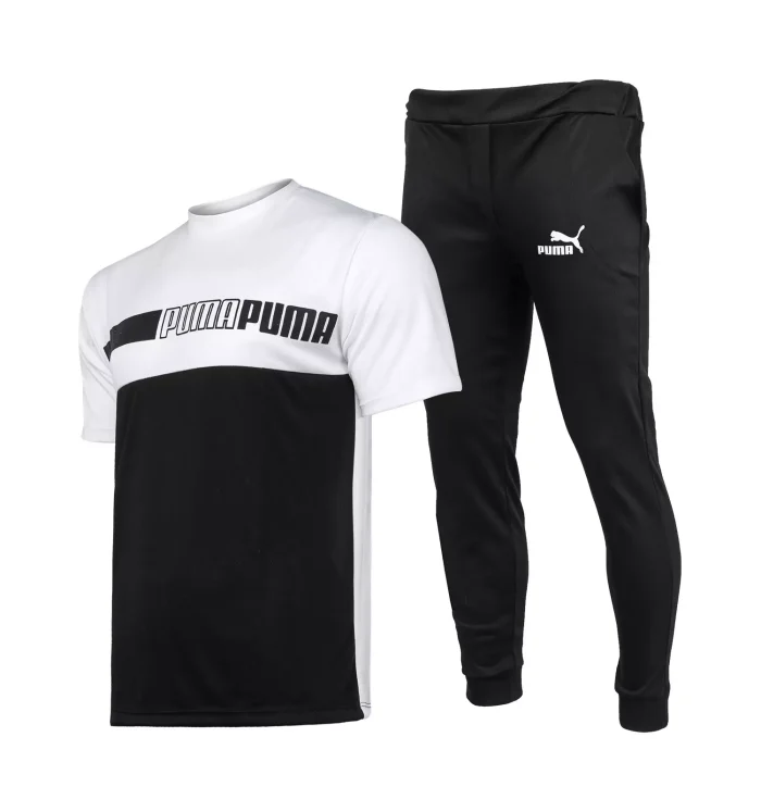 ست تیشرت شلوار اسلش پسرانه مدل Puma