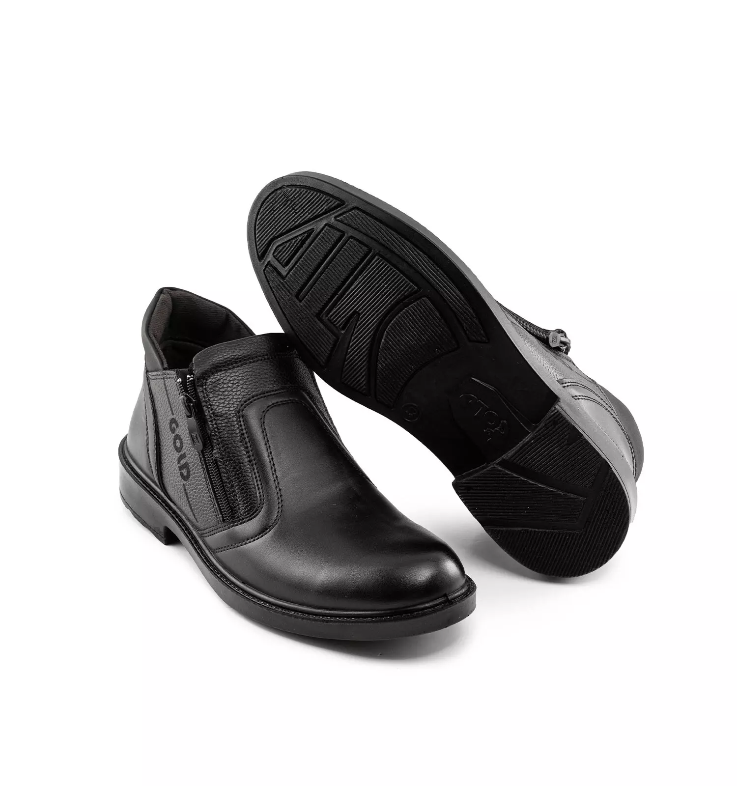 کفش چرم کلاسیک قهوه ای مردانه رسمی مجلسی - Image 2