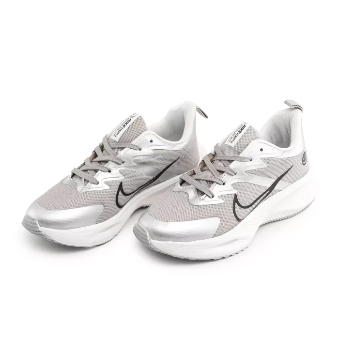 کفش کتانی زنانه طوسی مدل Nike Runing ورزشی