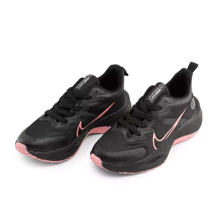 کفش کتانی زنانه مشکی صورتی برند Nike رانینگ