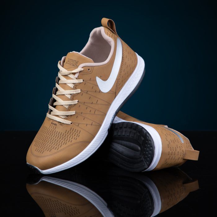 کفش کتانی مردانه خردلی مدل جدید Nike