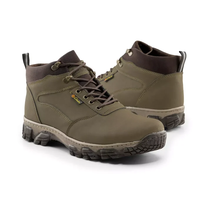 کفش نیم بوت سبز یشمی مردانه مدل Clarks