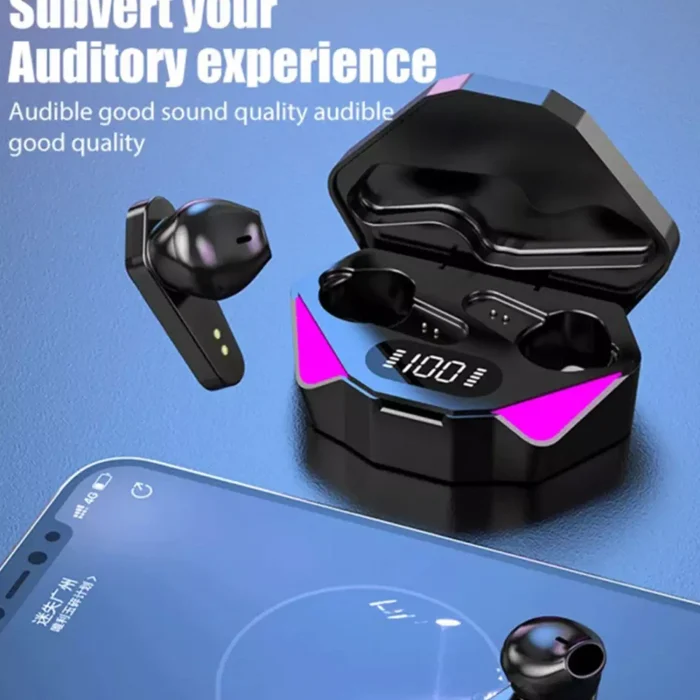 ایرپاد ( هندزفری ) بلوتوثی با جعبه شارژر نمایشگر دار