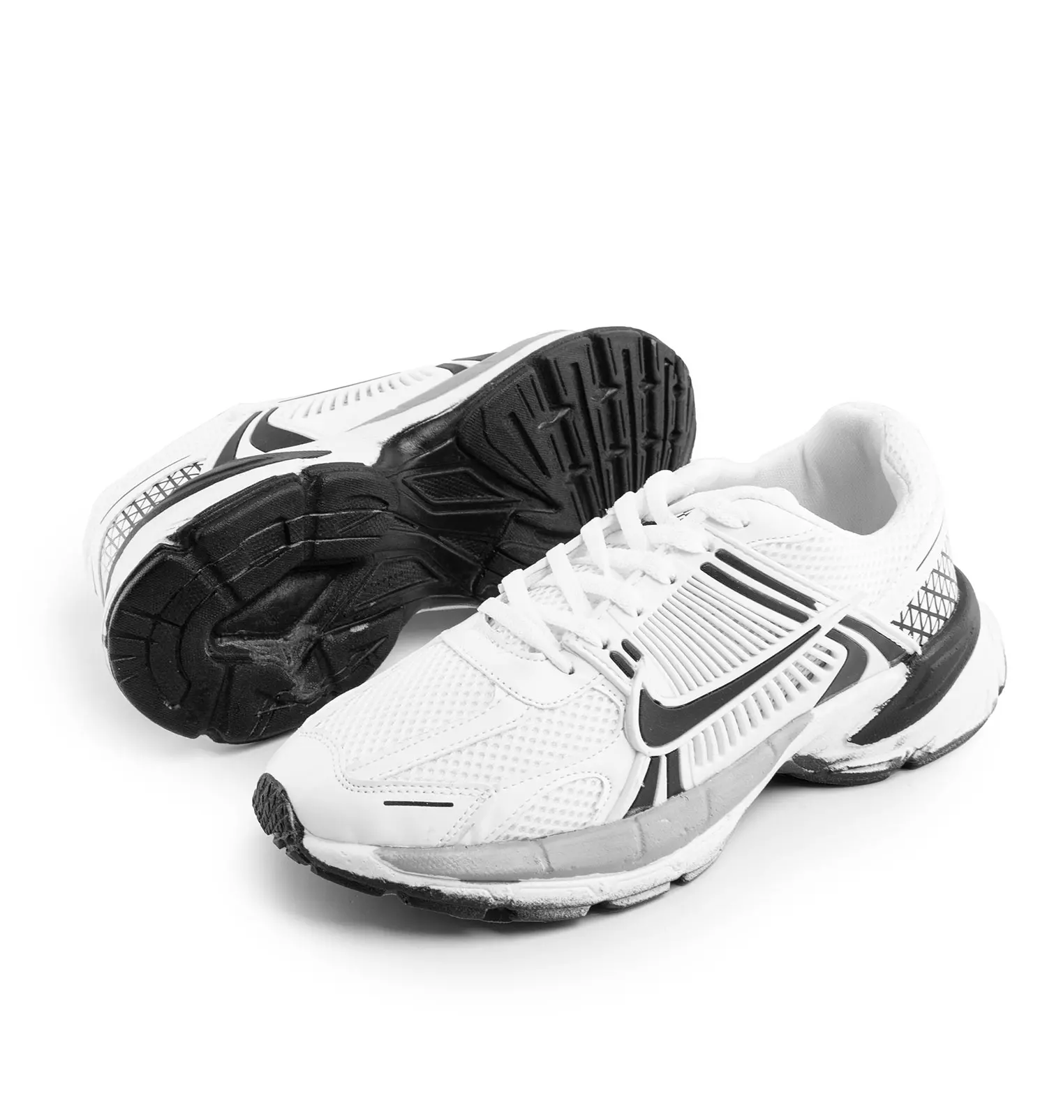 کفش کتانی ورزشی سفید مشکی مدل مردانه برند Nike - Image 2