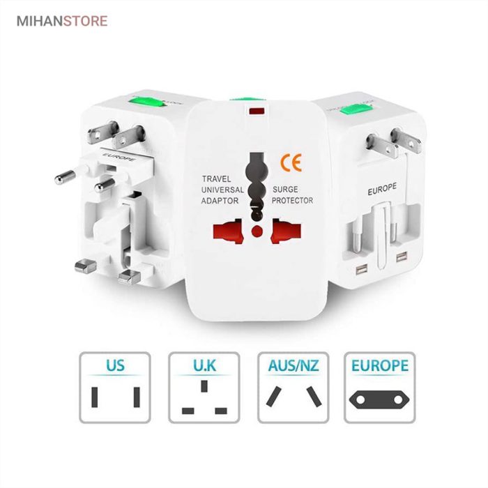 تبدیل پریز همه کاره دارای خروجی USB شارژر - Image 3
