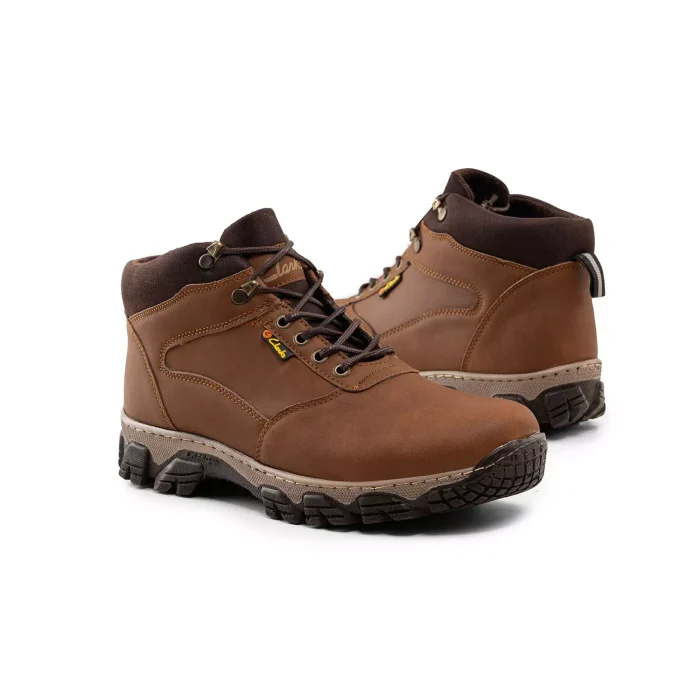 کفش نیم بوت سوگو مردانه مدل Clarks قهوه ای