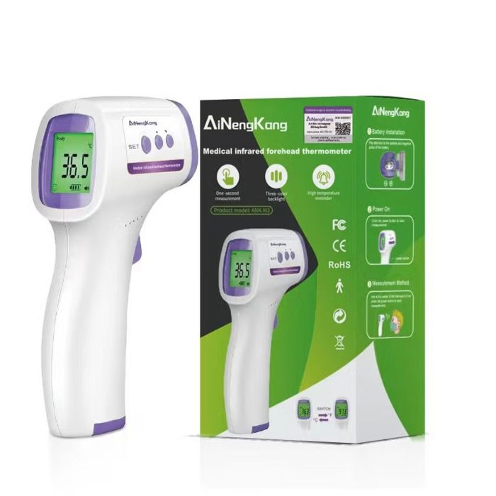دستگاه تب سنج دیجیتال لیزری نمایشگر دار ANINegkang