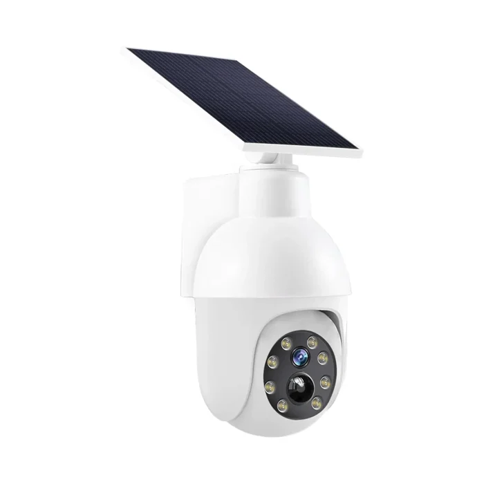 چراغ خورشیدی طرح دوربین مدار بسته با سنسور روشنایی