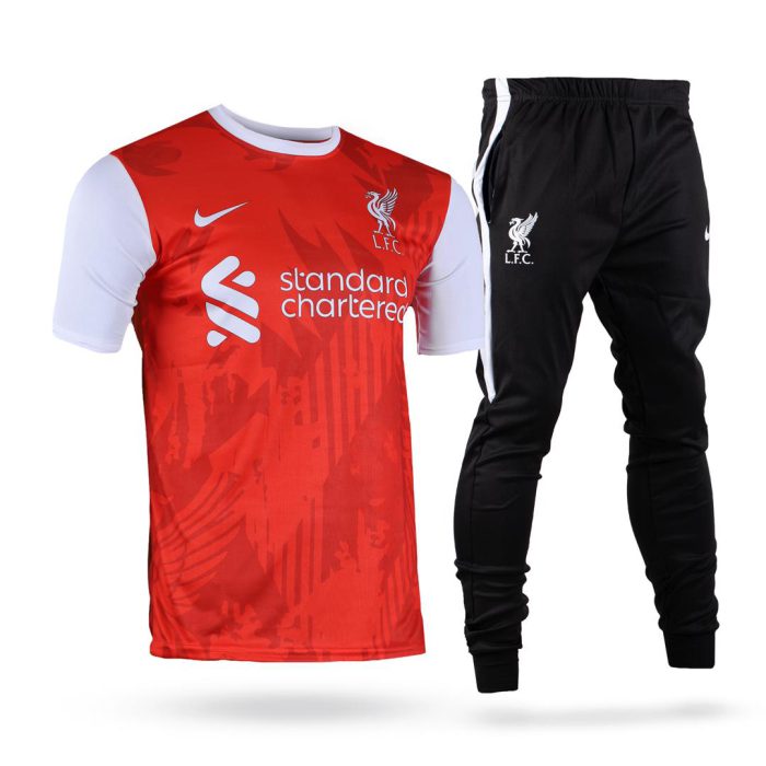 ست تیشرت شلوار اسلش ورزشی مردانه Liverpool