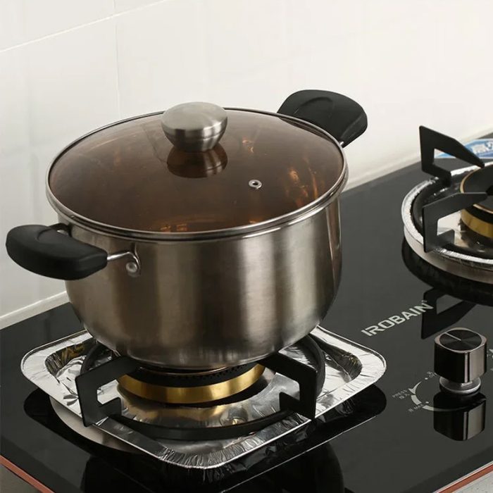 فویل آلومینیومی محافظ اجاق گاز بسته 10 عددی