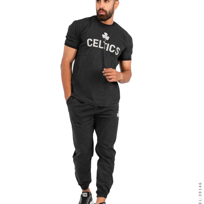 ست تیشرت شلوار اسلش ورزشی مردانه celtics