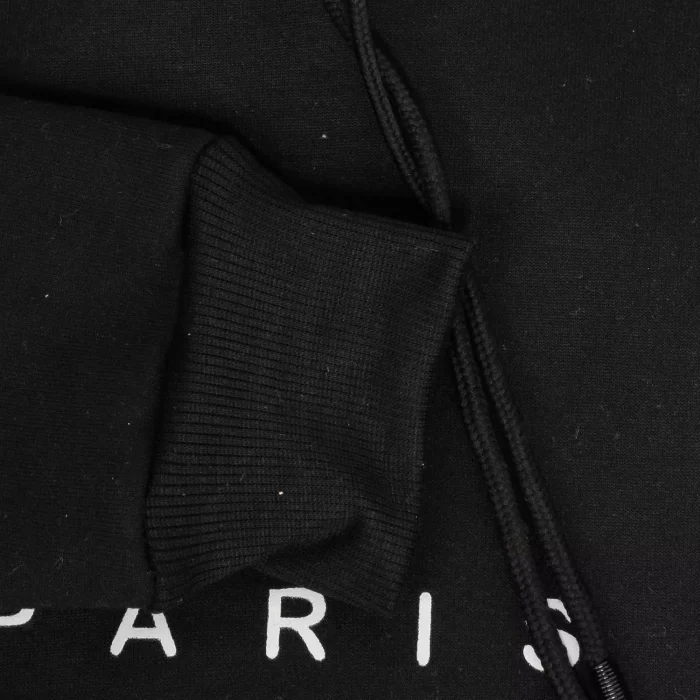 هودی دورس مردانه رنگ مشکی مدل Paris