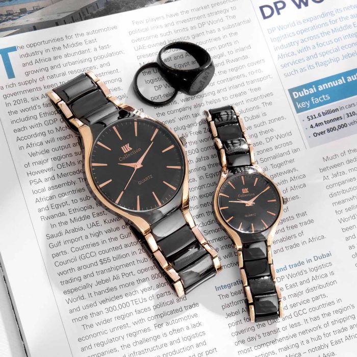 ست ساعت مچی دخترانه پسرانه IIK Collection