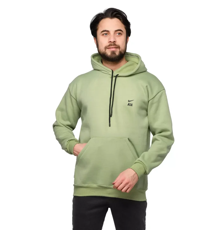 هودی دورس مردانه رنگ سبز پاستلی مدل Nike