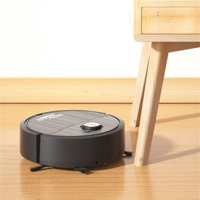 مینی جارو شارژی هوشمند برقی سه کاره ROBOT - Image 3