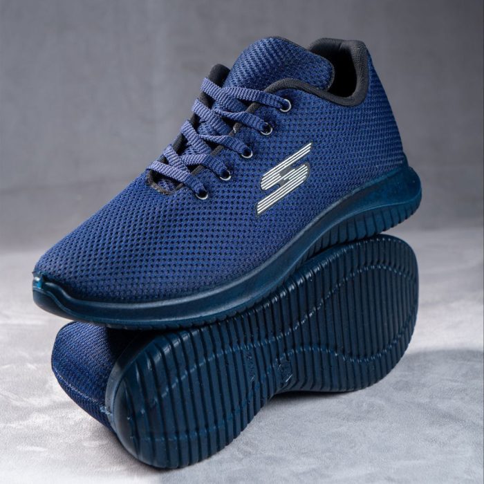 کفش کتانی مردانه رنگ سرمه ای Skechers