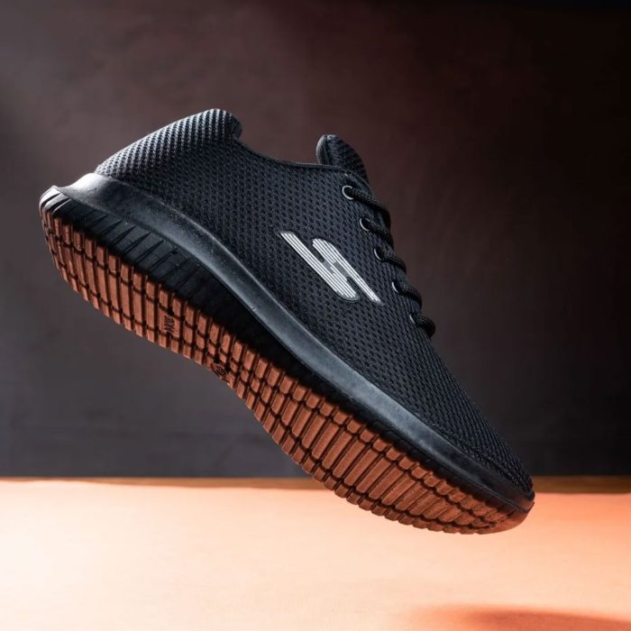 کفش کتانی مردانه رنگ مشکی مدل ورزشی Skechers - Image 3