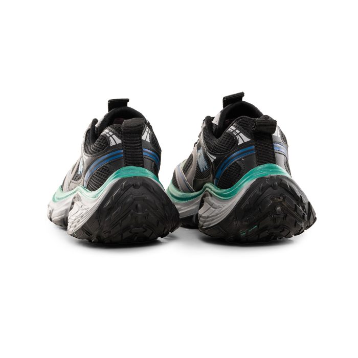 کفش کتانی ورزشی مردانه مدل Balenciaga مشکی طوسی