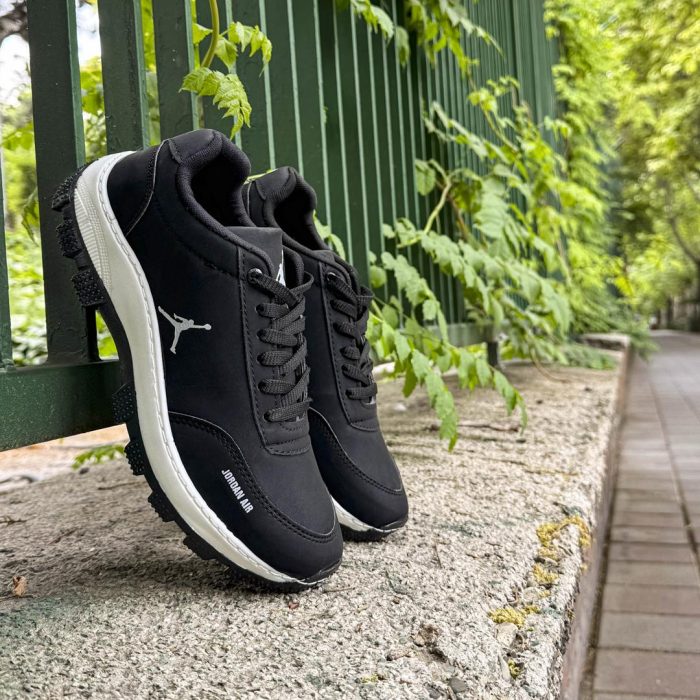 کفش مشکی مردانه مدل Jordan اسپرت ورزشی