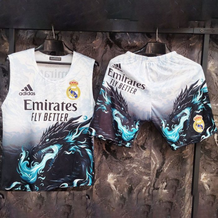 ست رکابی شلوارک مردانه رئال مادرید Real Madrid