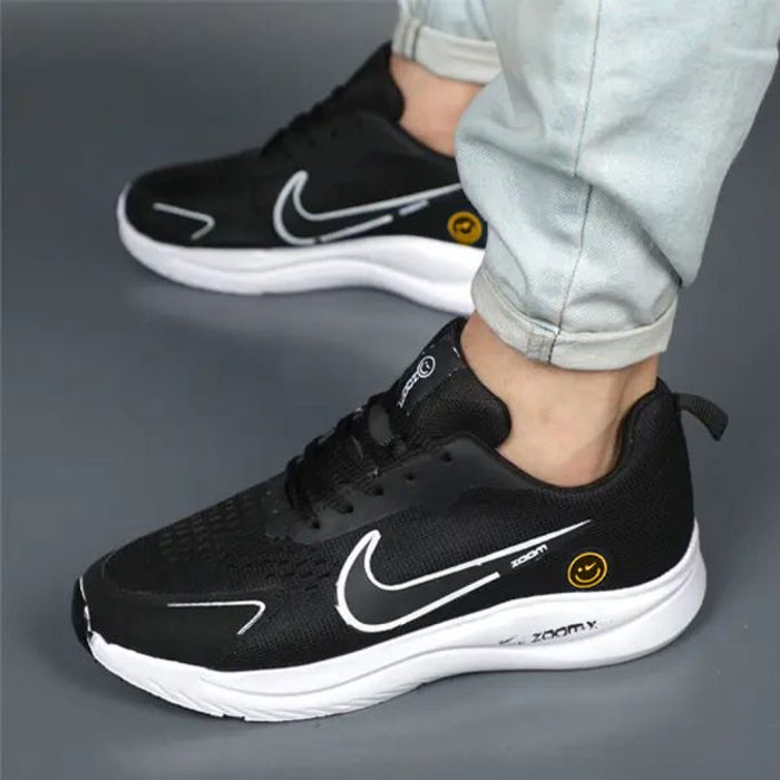 کفش کتانی مردانه رنگ مشکی مدل Nike ورزشی