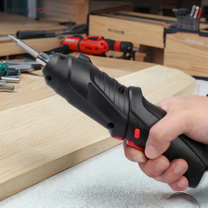 دریل و پیچ گوشتی شارژی به همراه جعبه ابزار 47 تکه