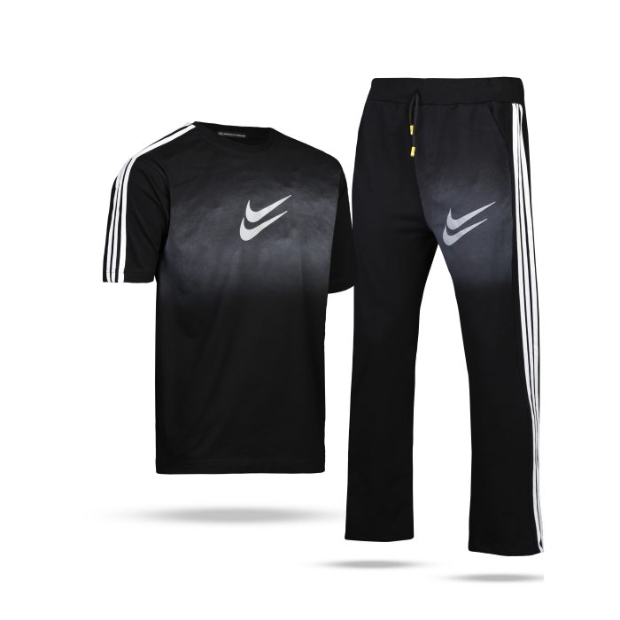 ست تیشرت شلوار بگ مردانه رنگ مشکی Nike