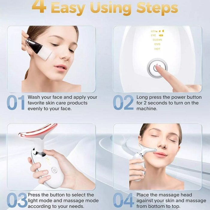 دستگاه ماساژ و لیفت و جوان سازی پوست صورت خانگی