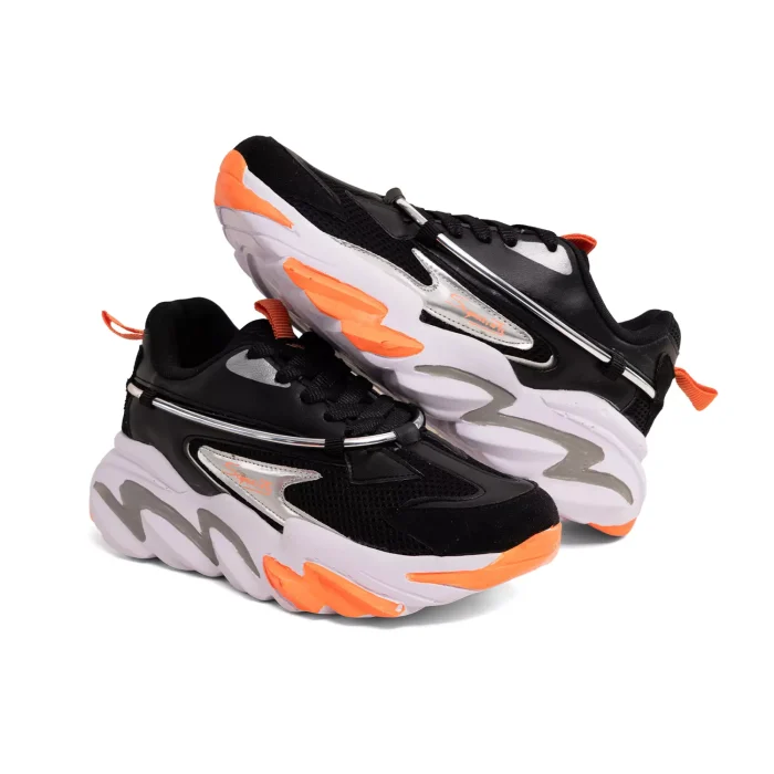 کفش کتانی مردانه لژدار حرفه ای Adidas ( نارنجی )