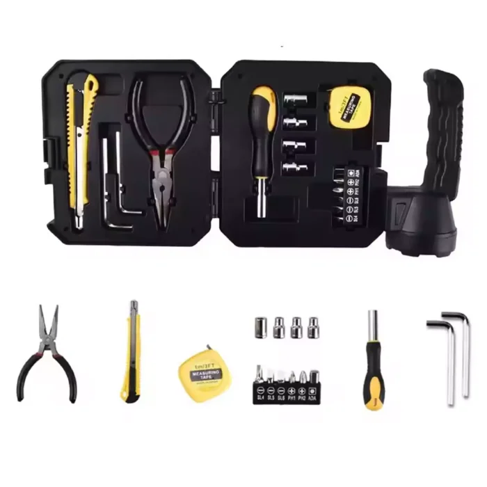 باکس همه کاره ابزارآلات فنی ( چراغ قوه و پاوربانک )