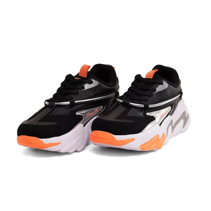 کفش کتانی مردانه لژدار حرفه ای Adidas ( نارنجی )