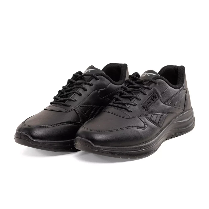 کفش چرم مردانه اسپرت رنگ مشکی مدل Reebok