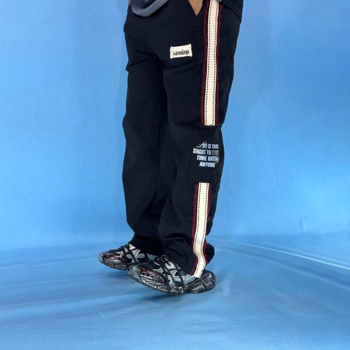 شلوار بگ کارگو مردانه ( کتان ) 5 رنگ و طرح مختلف